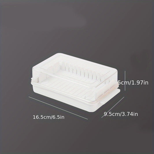 Butter Cutter Cheese Container with Lid Slic