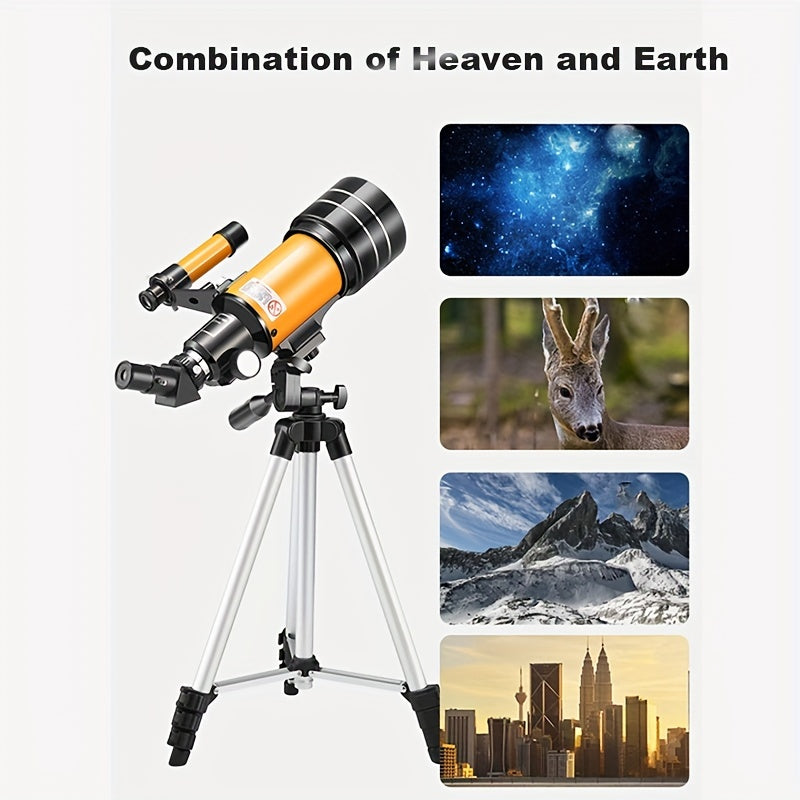 150X High-Definition Astronomical Telescope with Tripod