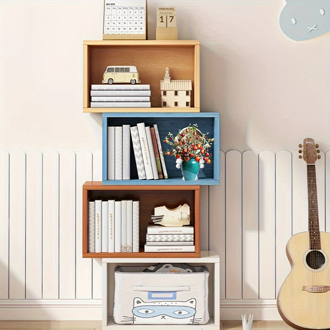 DIY Sub Cabinet Floating Bookshelf Storage Cabinet