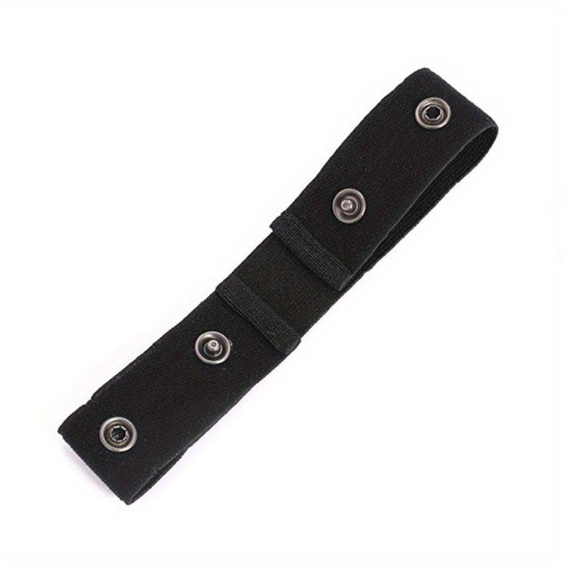 Women's Elastic No Buckle Belt Solid Casual Invisible Jeans Belt Stretch