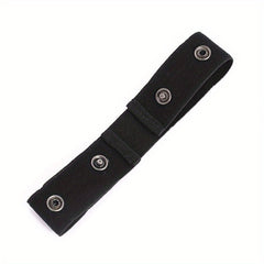 Women's Elastic No Buckle Belt Solid Casual Invisible Jeans Belt Stretch