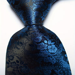 Men's Floral Jacquard Necktie Business Wedding Party Necktie