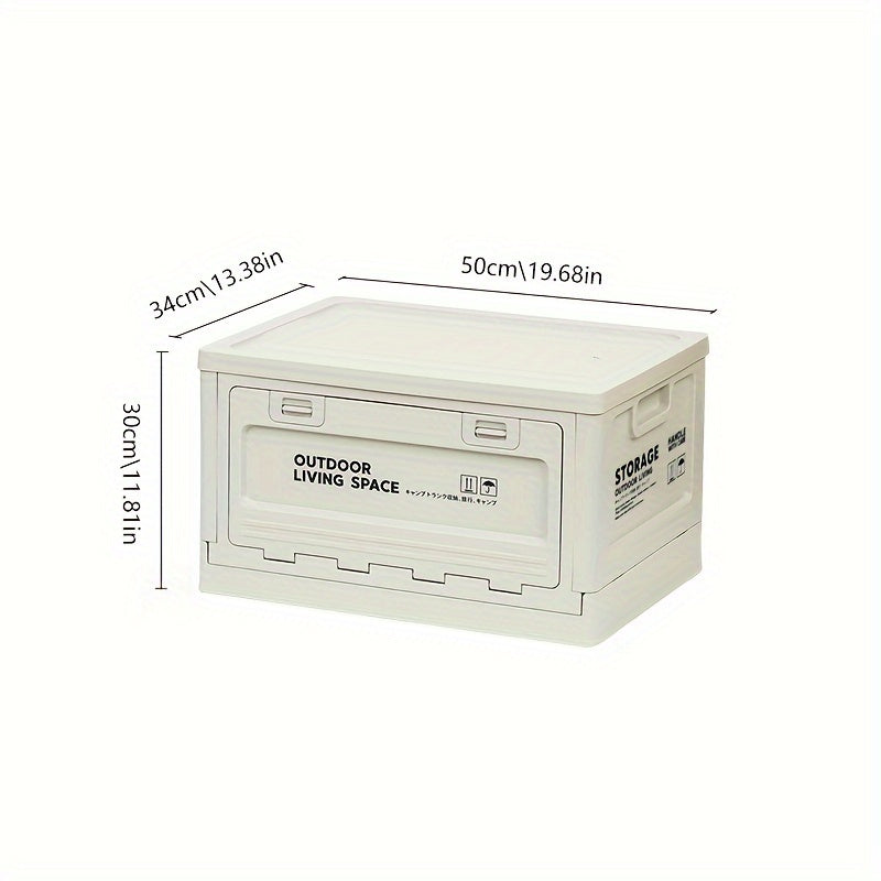 50L Folding Storage Bin Camping Outdoor Box