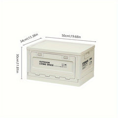 50L Folding Storage Bin Camping Outdoor Box