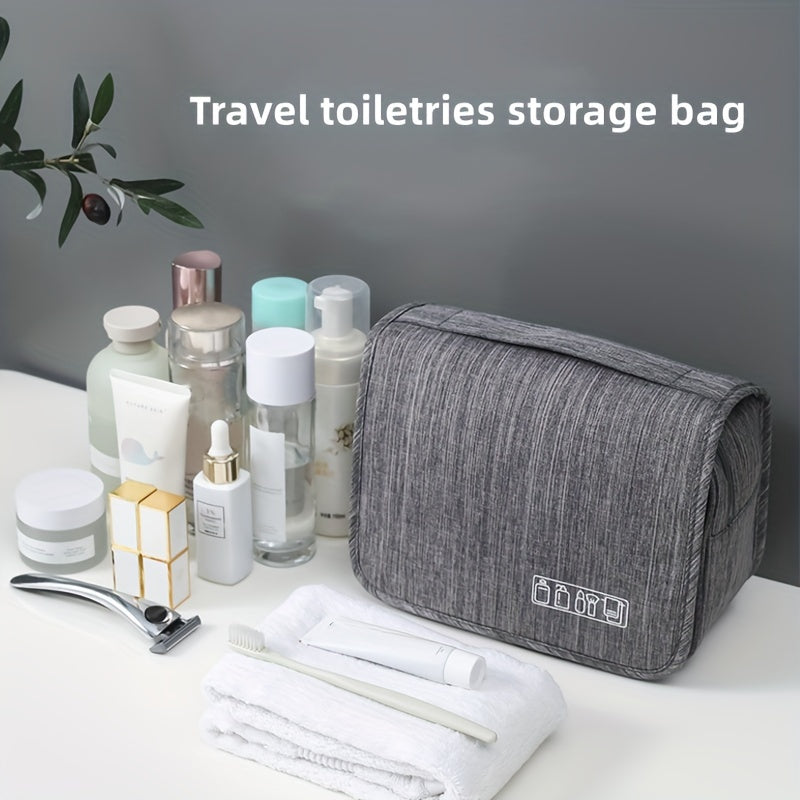 Large Capacity Travel Toiletry Bag for Men and Women - Perfect Travel Organizer