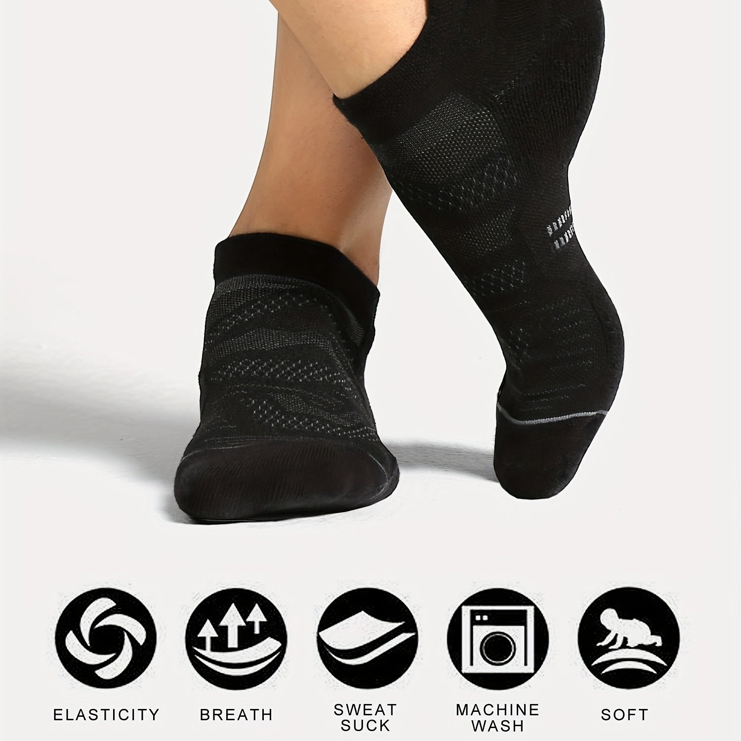 Compression Socks for Men & Women Low Cut Tab Athletic Socks