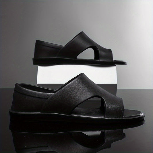 Men's High Heels Sandals Quick Dry Open Toe Beach Shoes