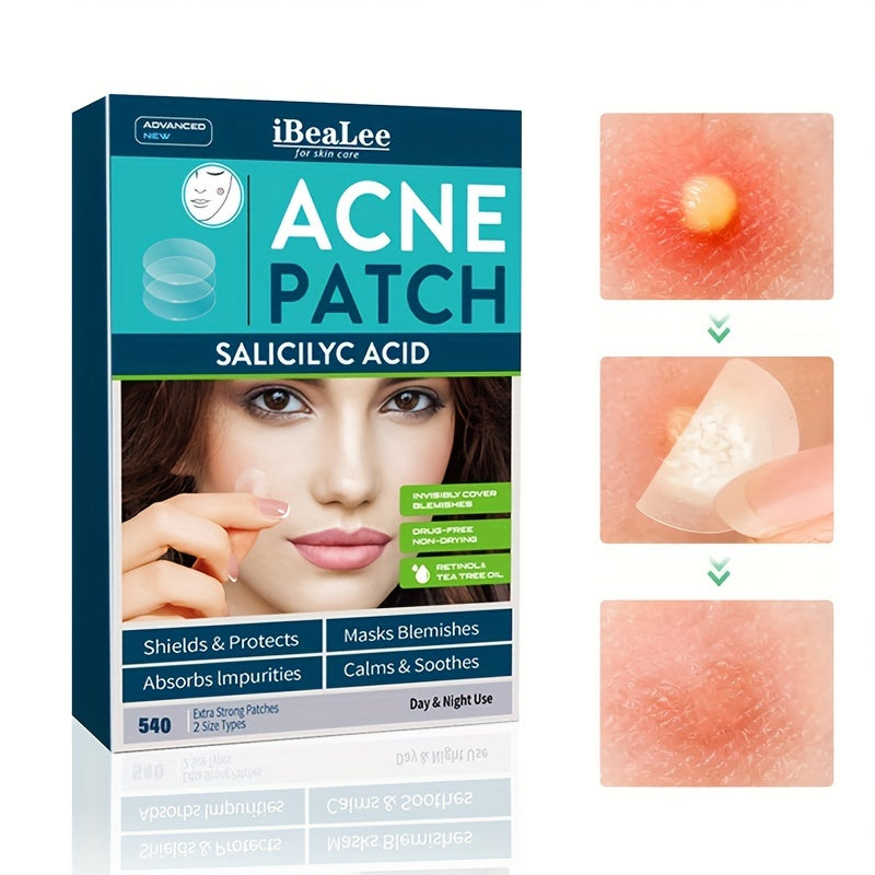 Hydrocolloid Acne Patches - Cover Zits and Blemishes