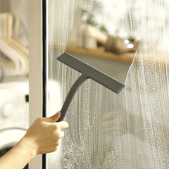 Handheld Shower Squeegee Glass Wiper Water Removal Scraper