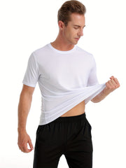 Men's Moisture Wicking Training T-Shirt for Workouts