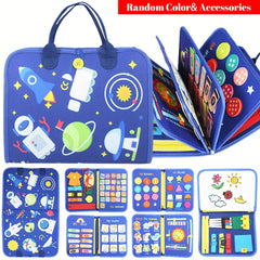 Busy Board for Toddlers 12 in 1 Sensory Toy