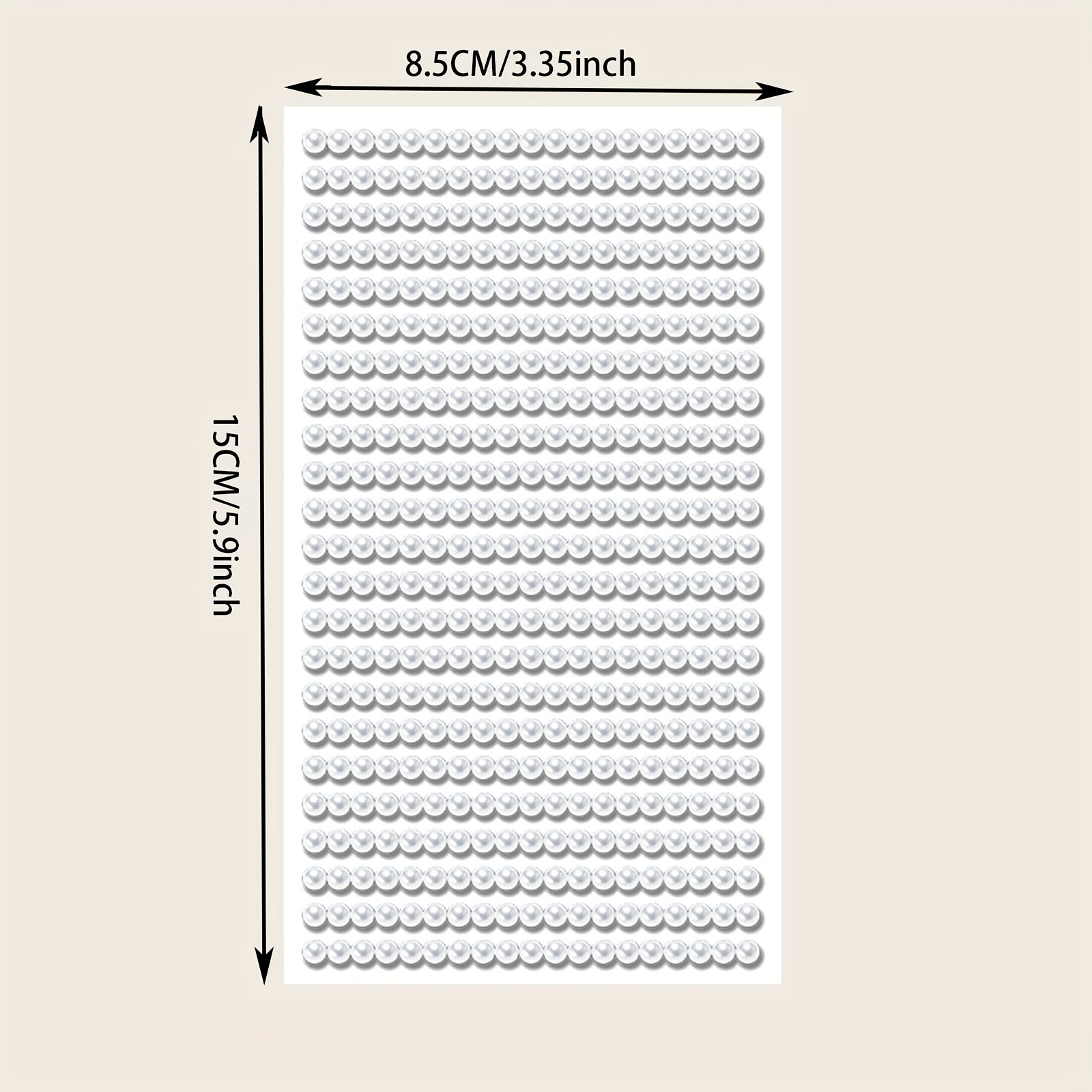 Pearl Under Eye Makeup Sticker Jewelry Decoration