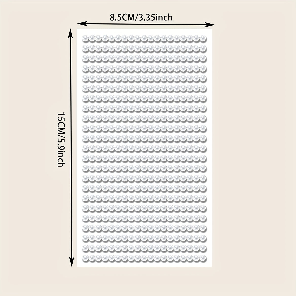 Pearl Under Eye Makeup Sticker Jewelry Decoration