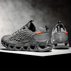 Men's Blade Sneakers Lace Up Casual Walking Shoes
