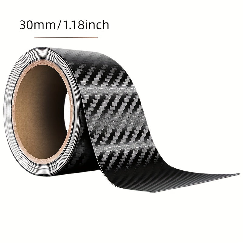 5D Carbon Fiber Car Sticker Waterproof Car Door Anti-collision Strip Nano Tape