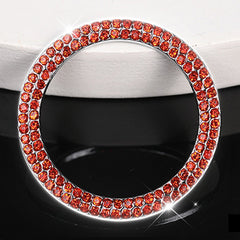 Diamond Rhinestone Ring Car Accessories for Girls