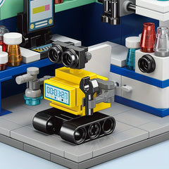 Scientist Room DIY Mini Building Block Toy
