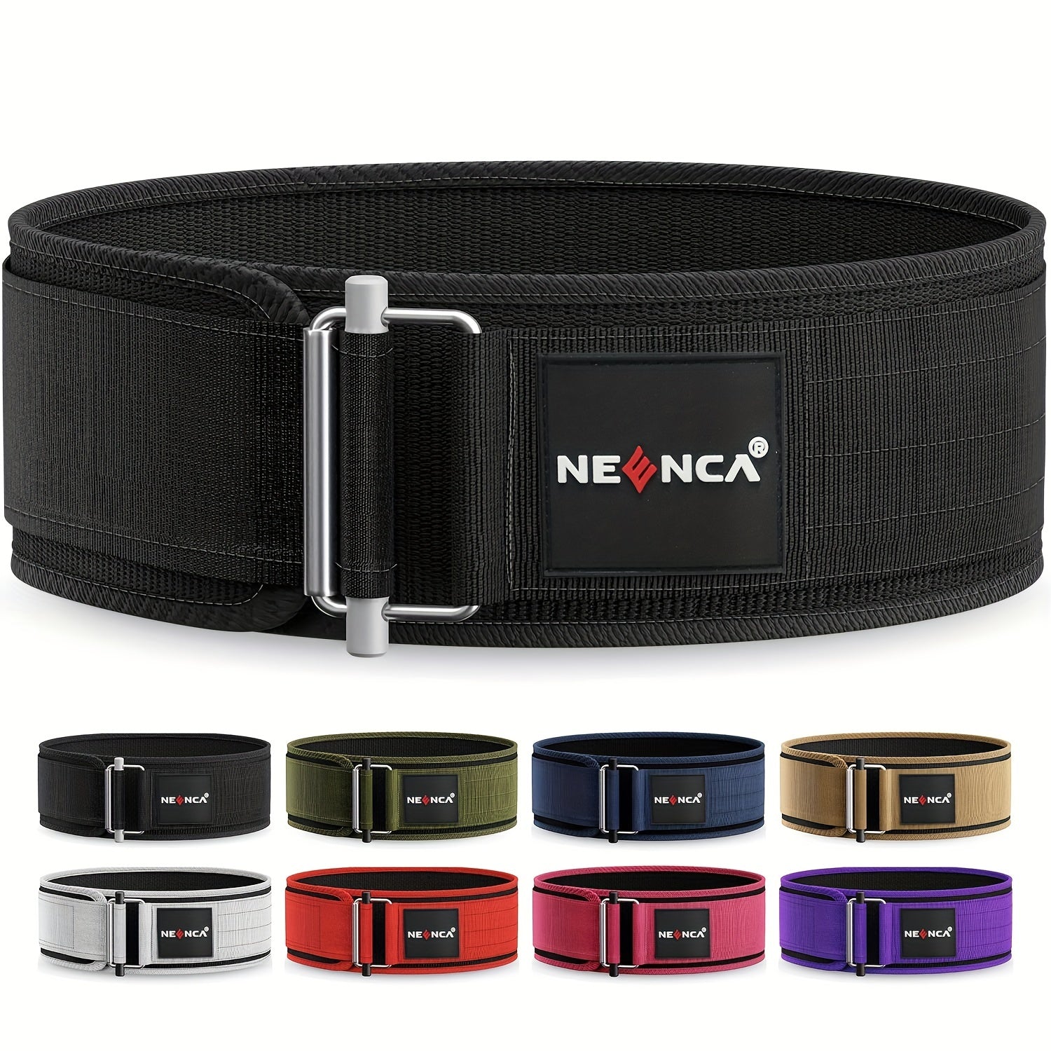 NEENCA Exercise Waist Strap Compression Fitness Belt for Weightlifting