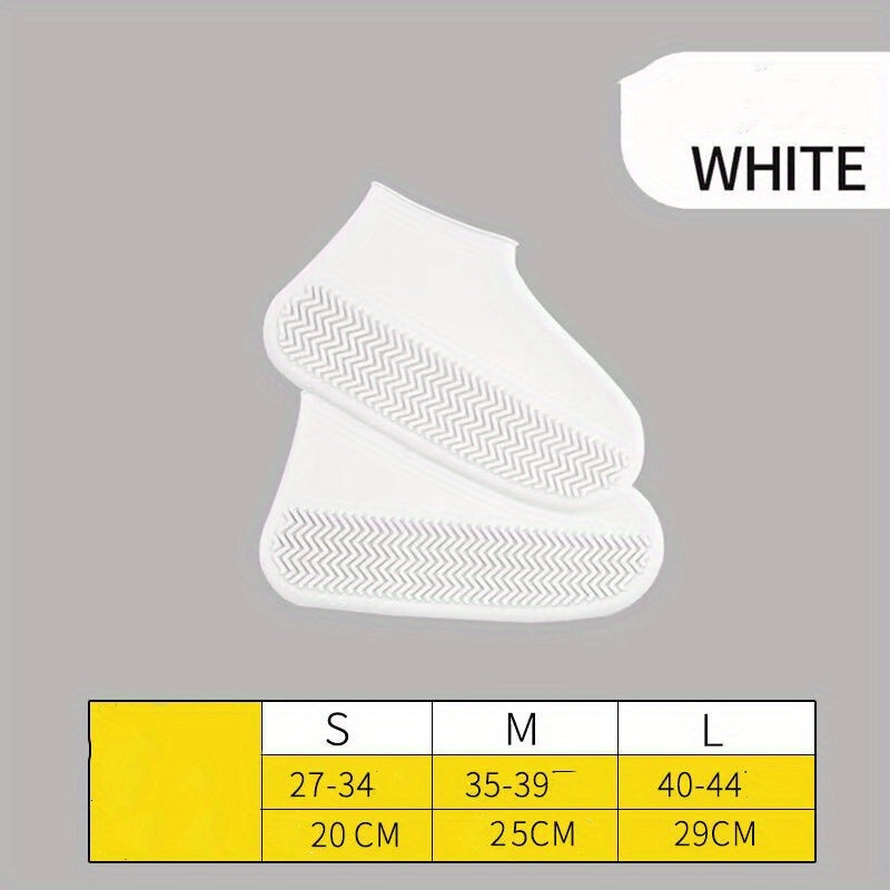 Silicone Waterproof Shoe Cover Reusable Dust Proof Foot Protection
