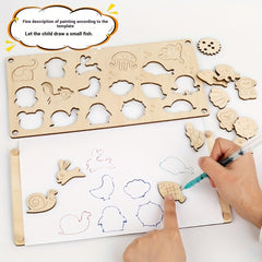 Wooden Learning Board for Cognitive Development Toy