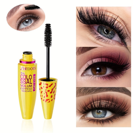 5D Silk Fiber Waterproof Mascara Thick Lengthening Eye Lashes