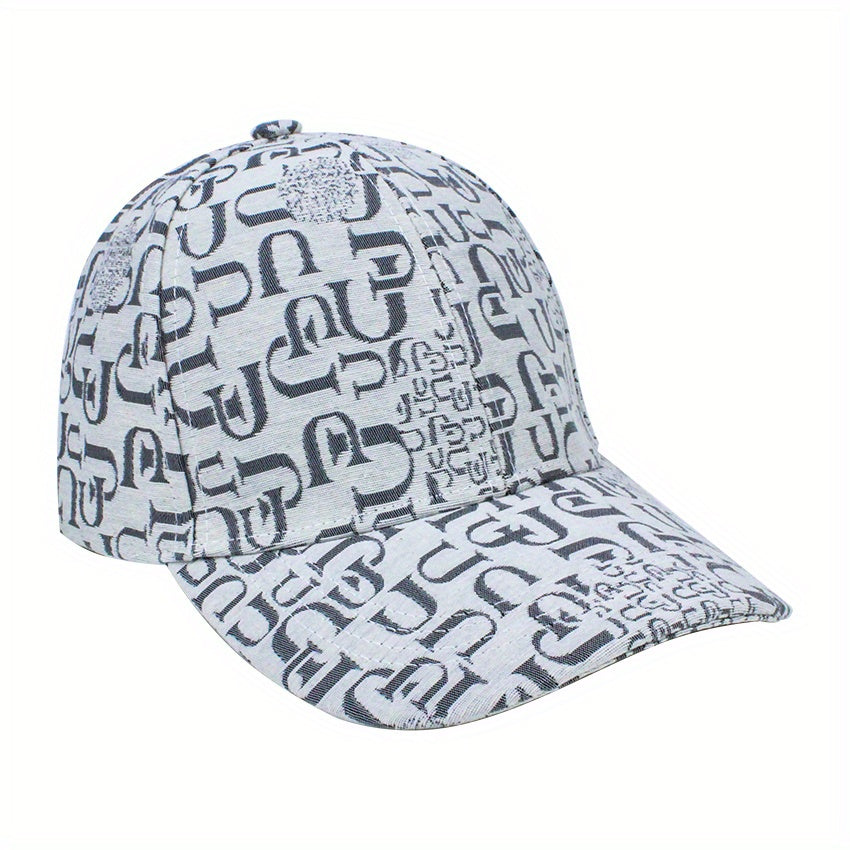 Stylish Graffiti Baseball Cap Sun Visor for Men and Women