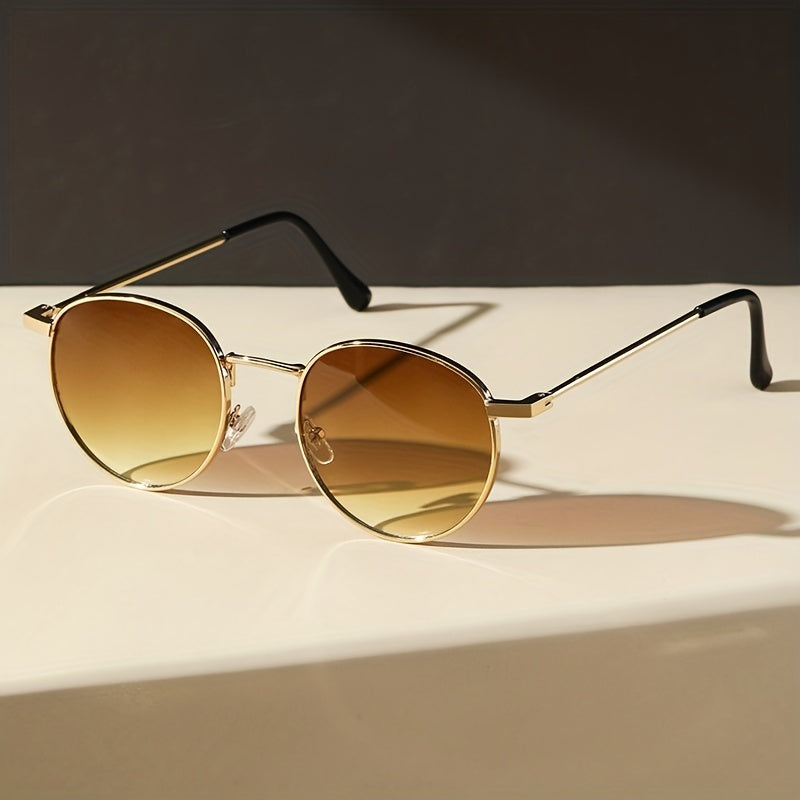 Metal Frame Sunglasses Anti Glare UV400