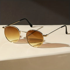 Metal Frame Sunglasses Anti Glare UV400