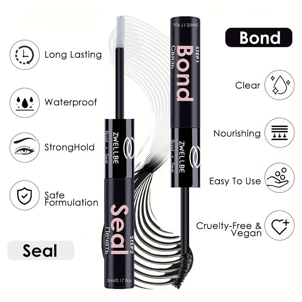 Waterproof Eyelash Bond for DIY Lash Clusters Hold 48-72 Hours