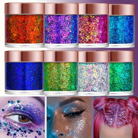 Chameleon Gel Glitter Powder Multicolor Sequins Makeup Eye Shadow