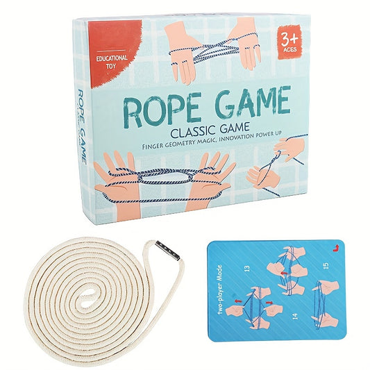 Traditional Flip Rope Game for Adults & Children