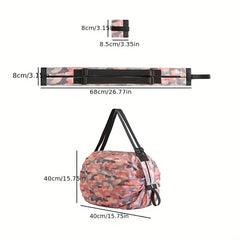 Spacious Nylon Shoulder Bag for Women - Eco Friendly and Stylish