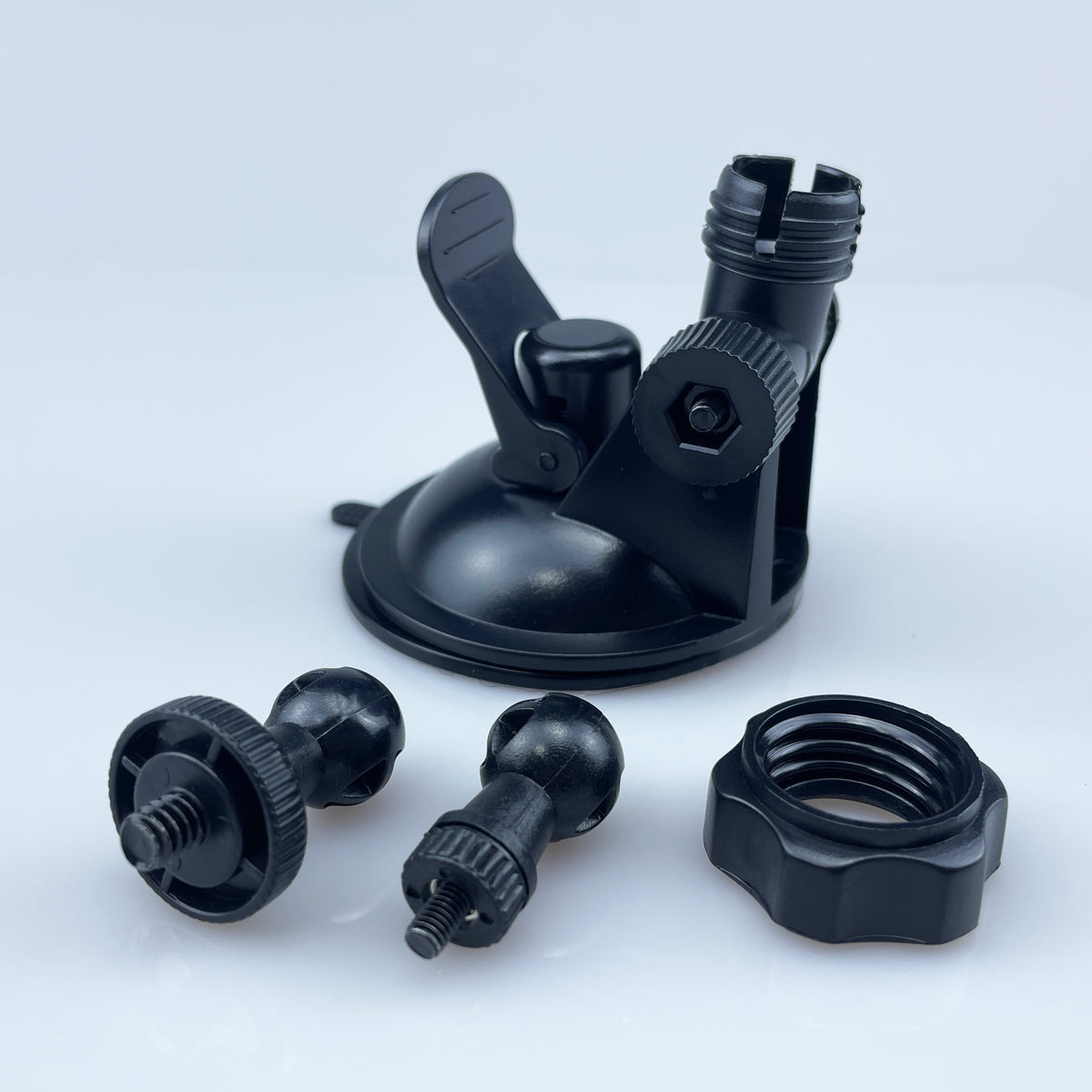 1 6 4mm & 1 4 6mm 360 Ball Rotatable Adapters Suction Cup Mount
