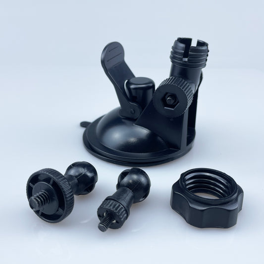 1 6 4mm & 1 4 6mm 360 Ball Rotatable Adapters Suction Cup Mount