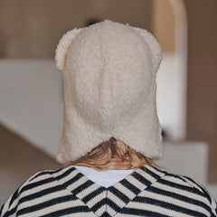 Women's Knit Embroidered Warm Wool Hat Hip Hop Cap