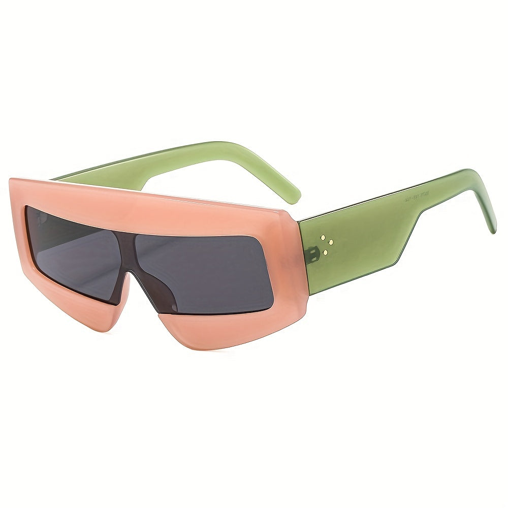 Men's Retro Hip Hop Polarized Sunglasses with Case