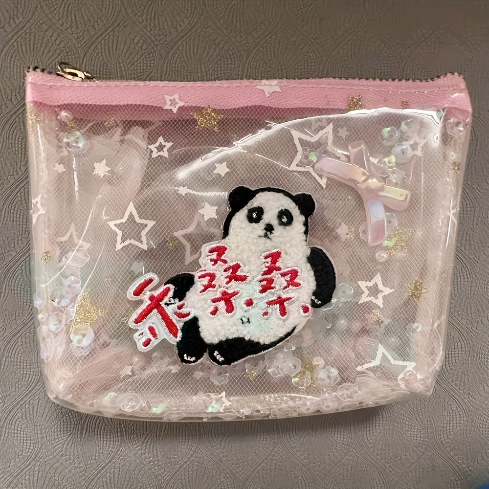 Panda Embroidery Stickers for Boys & Phones