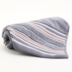 3pcs Striped Hand Towels Set Cotton Face Towel Ultra Soft And Highly Absorbent