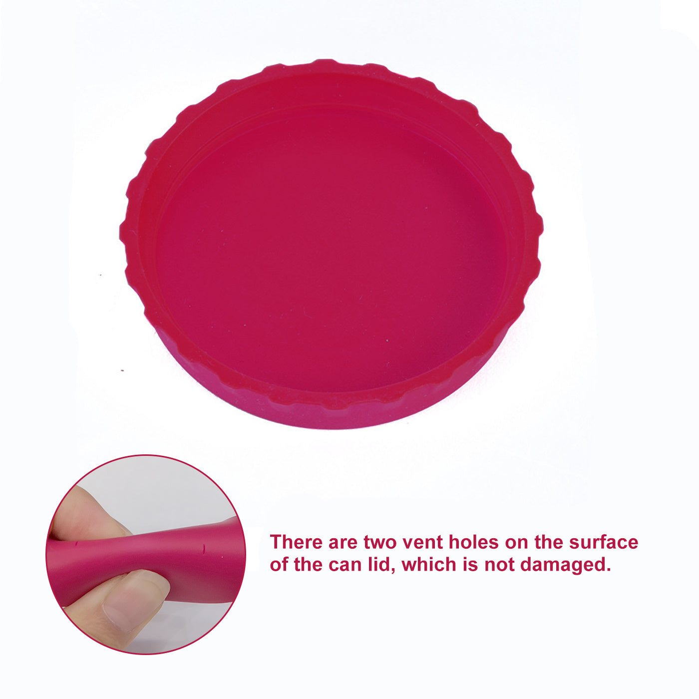 6pc Silicone Can Lid Sealing Cover Soda Water Closure