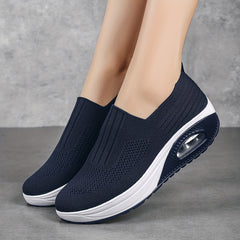 Women's Cushioned Chunky Sneakers Breathable Anti-slip Walking Shoes