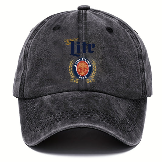 Washed Cotton Baseball Cap Adjustable Sun Protection Hat