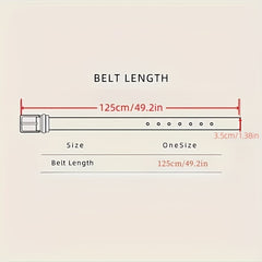 Men's Buckle Belt Business Casual Belt For First Choice Holiday Birthday