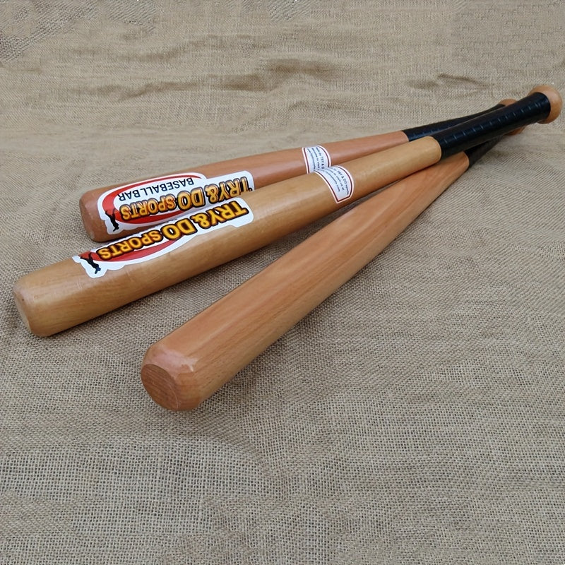 Solid Wood Baseball Bat Softball Training Ball Bat