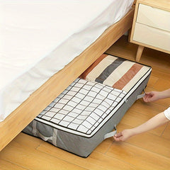 4pcs Clothing Quilt Storage Bag Under Bed Sorting Bag