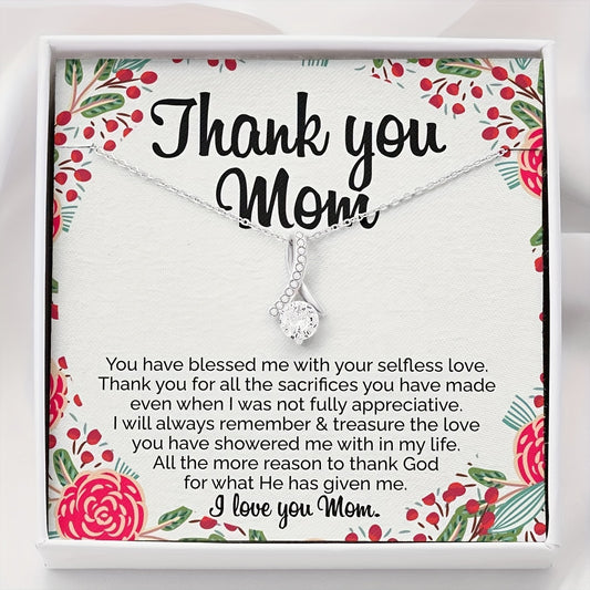 Sentimental Mom Gift From Daughter Mom Necklace Mom Birthday Gift From Daughter