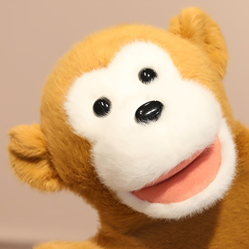 Adorable Lion Hand Puppet - Interactive Monkey Plush Toy