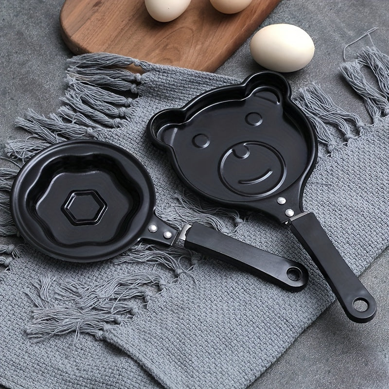 Cartoon Animal Frying Pan Small Cast Iron Skillet Non Stick Egg Fry Pan