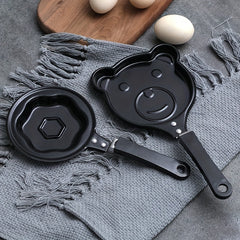 Cartoon Animal Frying Pan Small Cast Iron Skillet Non Stick Egg Fry Pan