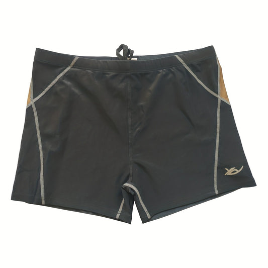 Men's Boxer Swimming Trunks, High Stretch Swimwear for Beach Pool