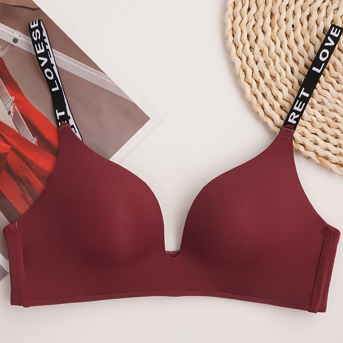 Comfy Push Up T Shirt Bra Breathable Women's Lingerie